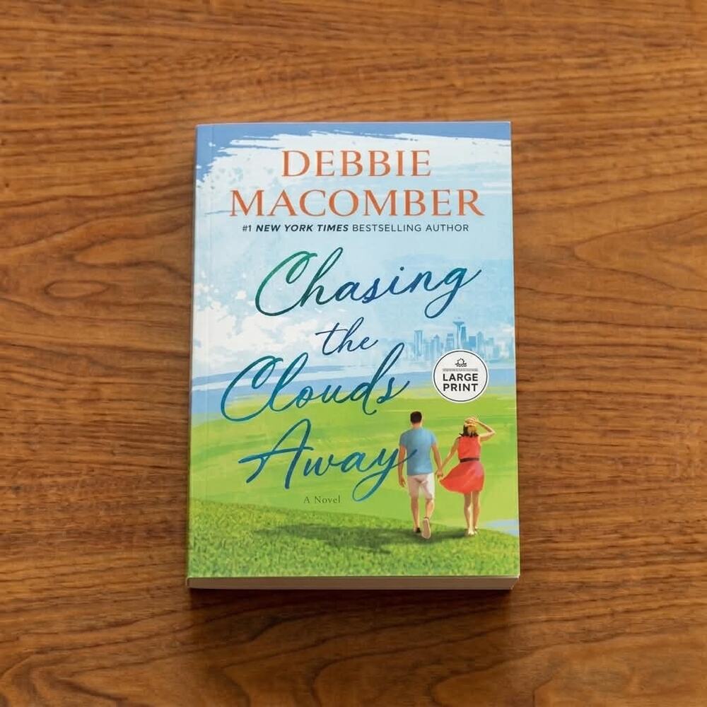 Chasing the Clouds Away Large Print Paperback Book Debbie Macomber NEW